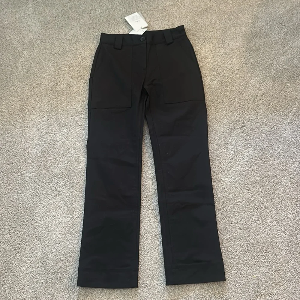 NWT A.L.C. Halston Pants in Black Size 0 - Picture 5 of 11